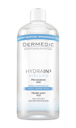 Dermedic Hydrain3 Micellar Water H2O 500Ml