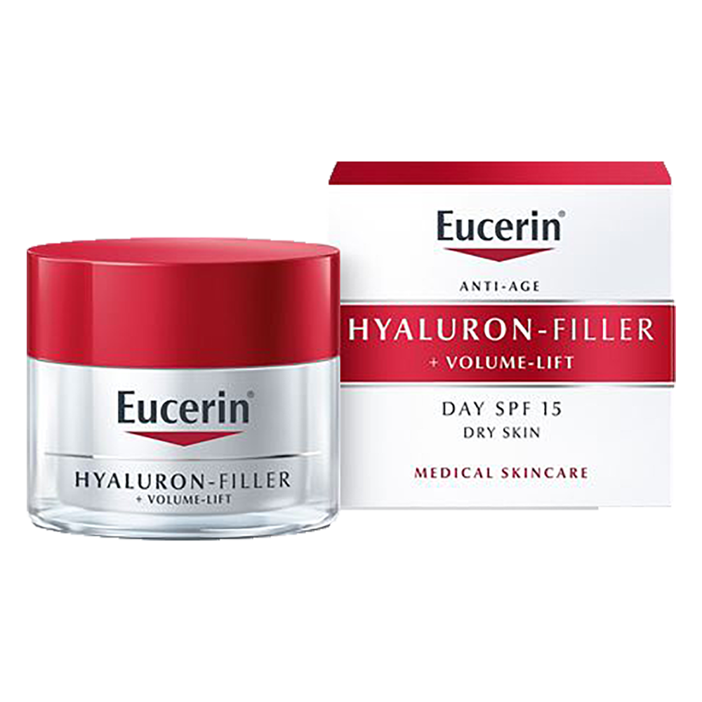 Eucerin Hyaluron Filler+ Volume Day Cream Dry Skin Spf 15 50ml