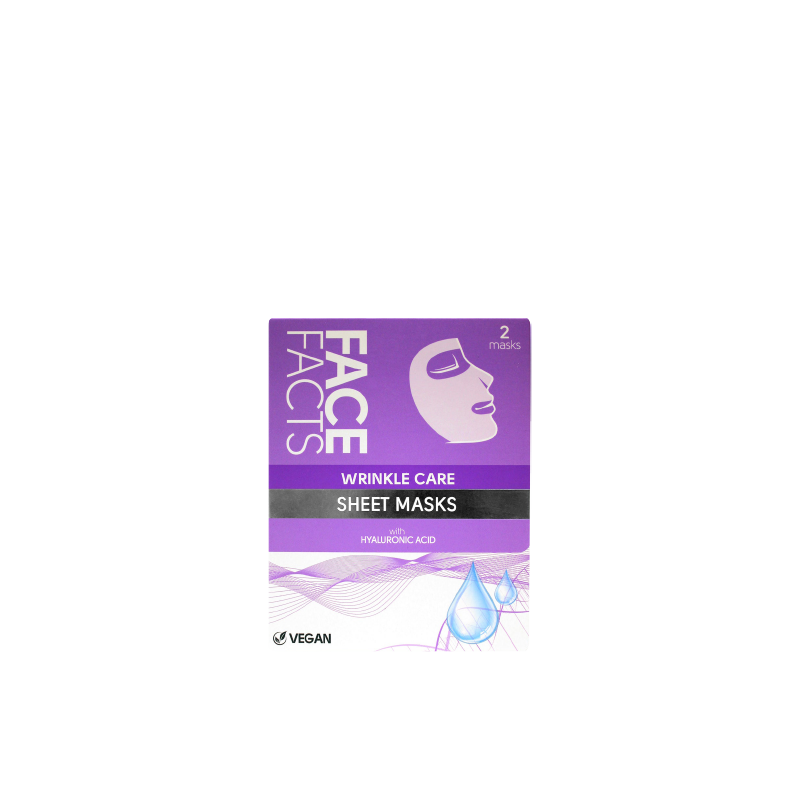 Face Facts Wrinkle Care Instant Facial Sheet Mask