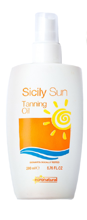 Sicily Sun Tanning Oil 200ml