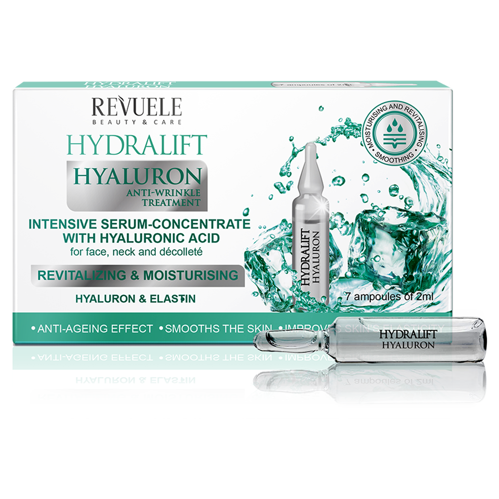 Revuele Ampoules Hydralift Hyaluron Intensive Serum For Face Neck And DÃ©colletÃ©