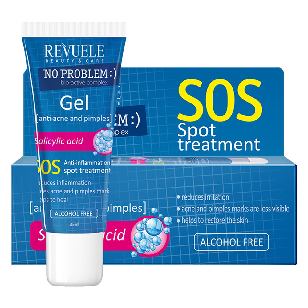 Revuele No Problem Sos Anti Inflammation Spot Treatment Gel With Salicylic Acid