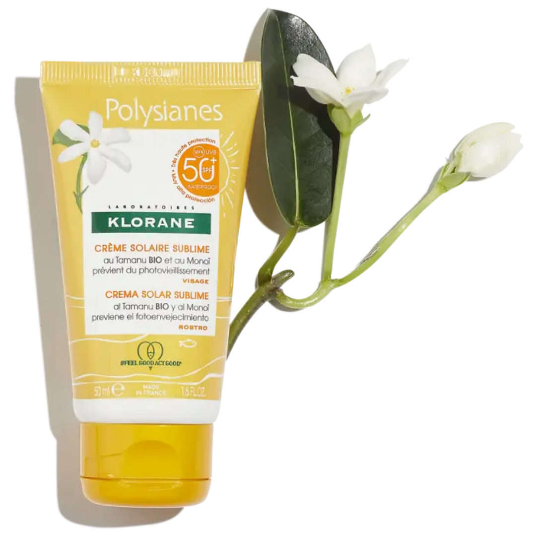 Klorane Polysianes Sublime Sunscreen Cream SPF 50 50ml