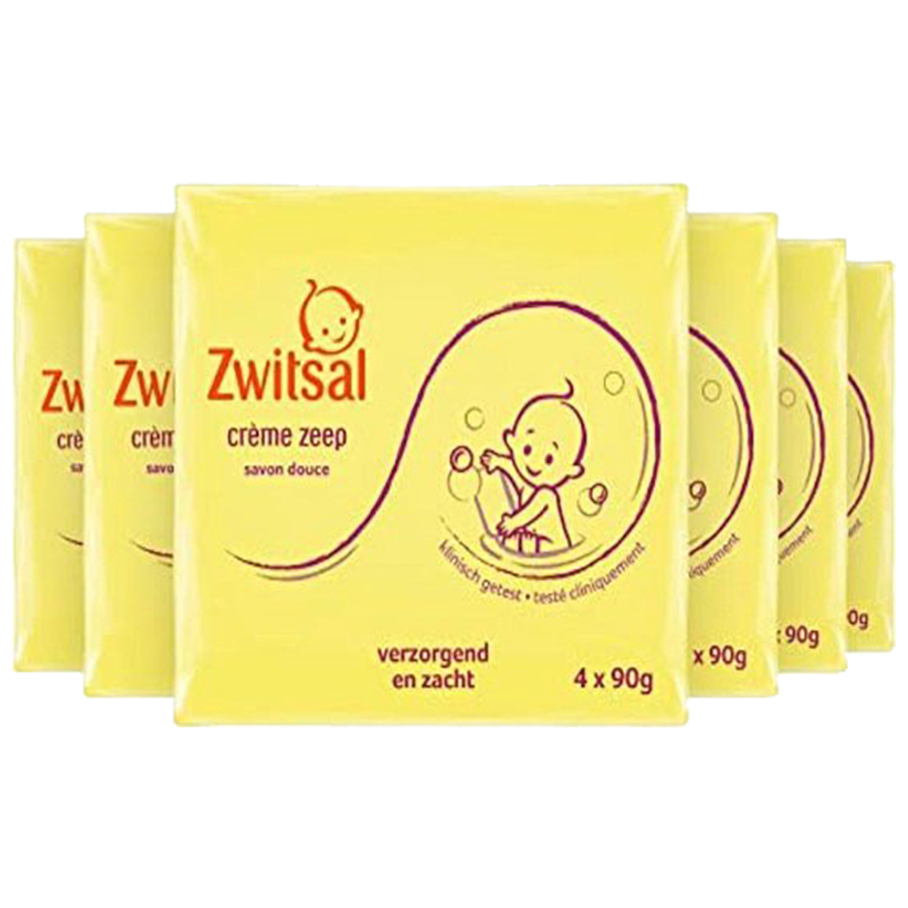 Zwitsal Savon Creme 4*90gr