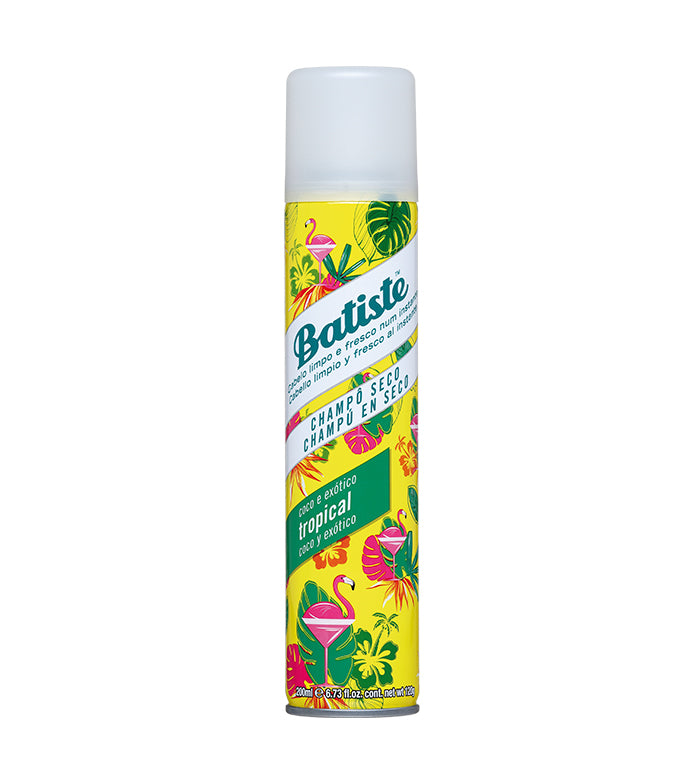 Batiste Dry Shampoo Tropical Exotic Coconut 200ml + FREE Batiste Blush 50mL