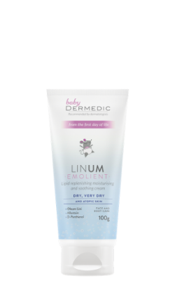 Dermedic LinumBaby Lipid Replenishing Moisturing And Soothing Cream 100Ml