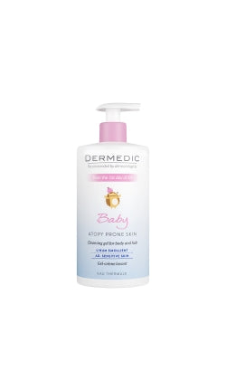 Dermedic LinumBaby Cleansing Gel For Body And Hair From 1st Day Of Life 500Ml